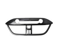 RESPUNEKBAH pour F&ord pour Focus MK4 2019 2020 2021 2022 Garniture De Panneau De Climatisation De Contrôle Central De Voiture De Style Fibre De Carbone Voiture Garniture