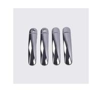 RESPUNEKBAH Pour TT 8n MK1 1998-2006 Pour A2 1999-2005 Chrome Noir Brillant Poignée Porte Voiture Couvre Accessoires Voiture Style Autocollants(Model 4)