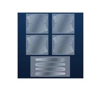 RESPUNEKBAH Pour Volvo V40 V60 V90 XC40 XC60 XC90 S60 S90 C50 C70 Pour Rdesign Film De Protection Anti-rayures En PVC Pour Poignée De Porte De Voiture(Clear -8pcs)