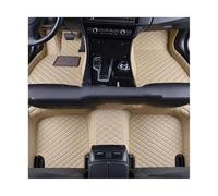 RESPUNEKBAH Tapis De Sol De Voiture Tapis Accessoire Intérieur pour F&ord pour S-Max 5 Places 2007 2008 2009 2010 2011 2012 2013 2014 2015 2016 Accessoires De Voiture(LHD 3pcs Beige)
