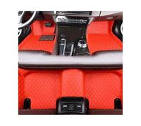 RESPUNEKBAH Tapis De Sol De Voiture Tapis Accessoire Intérieur pour F&ord pour S-Max 5 Places 2007 2008 2009 2010 2011 2012 2013 2014 2015 2016 Accessoires De Voiture(LHD 3pcs Red)