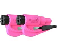 Resqme Gbo-Rqmtwin-Fuchsia Porte-Clés Sécurité, Fuchsia, Lot De 2