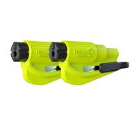 Resqme GBO-RQMTWIN Porte-Clés Sécurité, Jaune (Fluorescent), Lot de 2