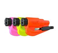 MELARQT Resqme, Inc 63093230359 Porte-clés Original pour Voiture Rose, Orange, Jaune de sécurité 7,6 cm