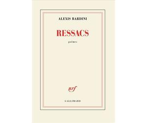 Ressacs - Alexis Bardini - Gallimard - broché - Poésie