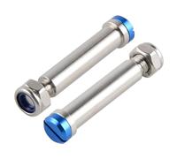 Resseaux de Pied PEGS PEPS Pedal Rest PIN Compatible avec Les MOTOCYCHES DE LA MOTOCYCHES DE LA SXF SXF XC SXF(Blue)