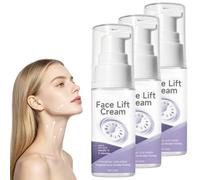 Resserre-visage instantané crème pour le cou raffermissante au collagène anti-rides profondes, crème de nuit hydratante anti-âge pour le visage de nuit, crème anti-rides pour le cou (3 pièces)