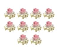 Ressm 10 Pièces Rose Clavier V2 Plaqué Argent Clavier Mécanique DIY Clavier Interrupteur pour Clavier Mécanique