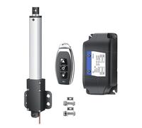 Ressort À Gaz Powerlift Mini Actionneur Linéaire Télescopique Petit Micro Linéaire Électrique À Mouvement 6V/12V/24V CC Course 10 À 200Mm Vérin Hayon(12V con,20MM Stroke,15MM per S 50N)