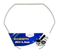 Ressort Blocage en Acier Inox AISI 302 Possède le Code D'origine 6113210771 pour le Support de Fixation du Porte Filtre Ø53 mm pour Cafetière Expresso pour DeLonghi - Garantie de 10 Ans - MONTERAL