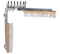 Ressort brosse d'étable Kerbl Texas Gris 35 cm