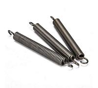 Ressort comprimé étendu, ressort extensible de traction 280 mm-450 mm de longueur totale, 1 pièce, diamètre du fil 3,5 mm, diamètre extérieur 23 mm avec ressort de tension à crochet, pièces de machine