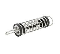 Ressort D'amarrage D'ancre de Bateau, 6x300mm Ressorts D'amarrage de Ligne de Quai Ressorts D'amarrage de Bateau en Acier Inoxydable 304 Absorbant les Chocs Ressort