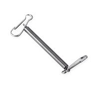 Ressort de 8,5 cm avec clips et 2 clips - Accessoires de cage pour petits animaux, hamsters, lapins, cochons d'Inde - Distributeur d'eau avec clips aux deux extrémités