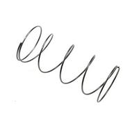 ressort de bouton pour micro ondes - 00187165