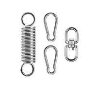 Ressort de chaise suspendu, ressorts de hamac, suspension de chaise, suspension de tension, hamac d'extérieur, ressort à crochet de suspension de torsion (1 pièce)