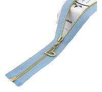Ressort de Compression 5/10 pièces 3 # fermeture éclair de couture 15-70cm fermeture/extrémité ouverte fermetures à glissière sac main vêtements décor Kit réparation accessoires(S,60cm-Open-End,10Pcs)
