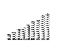 Ressort de compression Bobines d'acier à pression de libération de ressort de compression de bobine cylindrique de diamètre de fil de 65Mn 1,0 mm(45mm,13mm)