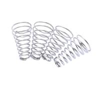 Ressort de compression conique 1/1,2/1,5/1,8 mm, ressorts coniques en acier inoxydable for réparation de chaises et usage industriel(1x(10-18) x30-7)