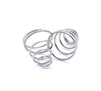 Ressort de compression conique en acier inoxydabl Conical Tower Spring 304 Stainless Steel 0.9mm/1.0mm Wire 2 Pcs Multiple Sizes(1x(17-31) x69-12mm)