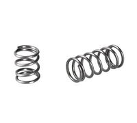 Ressort de compression de pression de retour en acier à ressort noir, 1,5mm x 32mm x 300mm, ressort hélicoïdal cylindrique, 2 pièces