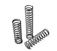 Ressort de compression de pression de retour en acier à ressort noir, 1mm x 25mm x 60mm, ressort hélicoïdal cylindrique, 5 pièces