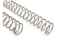 Ressort de Compression de type Y en acier inoxydable 304, diamètre du fil 0.3mm à 1.2mm, diamètre extérieur 3mm-16mm longueur 305mm, 1 à 5 pièces(3mm(OD),2PCS 0.5mm)