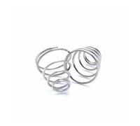 ressort de compression en forme de cône Ressorts de tour en acier inoxydable 304, diamètre du fil 0.3mm .4mm .5mm, cône conique, pression ressort Compression, 20 pièces/lot(0.5mmx4-8x8mm)