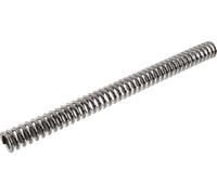 Ressort de compression pour fourche avant, chromé (environ 28,5 cm de long) - pour Simson SR2E