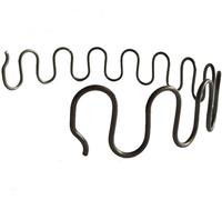 Ressort de compression, ressort de tension, 5 pièces 40 à 60 cm ressort en acier ressort de réparation de canapé ressort de compression, forte capacité d'étirement.(60cm)