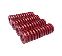 Ressort de compression rouge robuste, diamètre extérieur 8 à 50 mm, longueur 15 à 350 mm, personnalisable.(16x8x100mm)