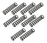 Sourcing Map Ressort de Compression 1.2mm Fil Diamètre, 9mm OD, 35mm Libre Longueur, Acier Extension Noir 10Pcs