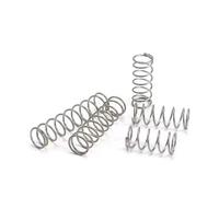 Ressort de compression spiralé en acier inoxydable, diamètre extérieur: 5-18mm, longueur: 15/20/25/30mm, 10pièces(20mm,9mm-0.9mm(10Pcs))