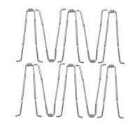 Ressort de Coupe-ongles Set de Set de Pièces, en Acier Inoxydable Lot de 10 | Pièces de Rechange Argentées, Force de Retour Stable, pour Entretien D’outils en Salon Professionnel
