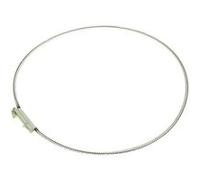 Ressort de fixation de manchette Lave-linge 55X2961, 00213988 BRANDT, THOMSON, VEDETTE, FAGOR - 56757 Blanc, Blanc G