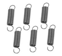 Ressort de Loquet de Porte de Micro-ondes 6 Pièces en Acier Noir | Compatibilité Micro-ondes et Cuisinière, Élasticité Solide, Lot de 6 pour Remplacement du Verrou