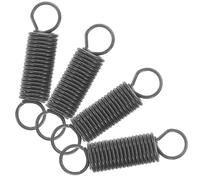 Ressort de Loquet de Porte Noir 4 Pièces, pour Micro-ondes Métal | Remplacement de Crochet, Installation Facile, Sécurité et Compatibilité Large, pour Four et Usage Domestique