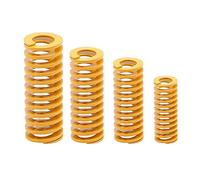 Ressort de matrice en acier, Ressort de compression for plateau chauffant d'imprimante 3D TF20x10xL 20 x 10 mm, métal jaune(1pcs,40mm)