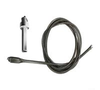 Ressort de nettoyage flexible pour cuisine, salle de bain, baignoire, douche, drains de sol compatible avec les perceuses électriques standard pour un débouchage rapide (3 m)