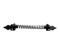 Ressort de Portail Extérieur en Acier, Fermeture Automatique Robuste | Quincaillerie pour Clôtures, Usage Jardin et Arrière-cour, Compatible Portails Bois, Finition Noire
