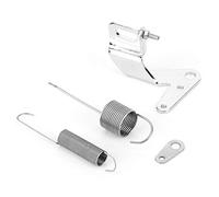 Ressort de rappel d'accélérateur, support de câble d'accélérateur de carburateur de voiture avec jeu de ressorts de rappel doubles