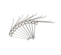 Ressort De Remplacement Pour SéCateur 10 ressorts de compression en acier forme V for ciseaux jardin, accessoires et outils réparation for sécateurs