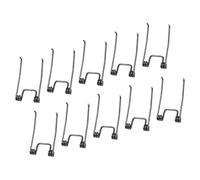 Ressort de remplacement pour tondeuse à cheveux électrique, 10 pièces, en acier inoxydable, Double, ressort de barbier, poussoir électrique, coupe robuste