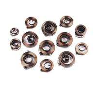 Ressort de retour pour perceuse Ressort de torsion bobine fil en spirale 0,65-1,6 mm d'épaisseur, 6, 30 mm de large, 680, 1800 mm de longueur, ressorts extension force constante, 1 unité (0,7 x 12 x