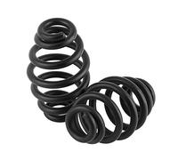 Ressort de siège, 1 paire de 3 "en acier moto siège Solo ressort de barillet ressort universel de barillet de siège de moto pour moto Chopper Bobber(Noir)