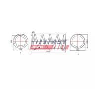 Ressort de suspension FAST FT12248