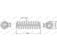 MONROE SP2800 Ressort de suspension