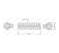 Ressort de suspension MONROE SE2837