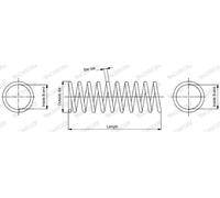 MONROE SP3847 Ressort de suspension
