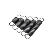 Ressort de tension 65Mn, diamètre fil 2,5 mm, extérieur 20, ressort traction d'ouverture, crochet en S solide, 1/2 pièces(220mm(1pcs))